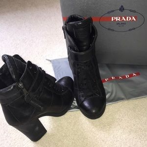 100% AUTHENTIC: PRADA Booties